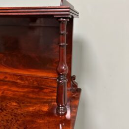 Spectacular Mahogany Antique Regency Chiffonier Cabinet