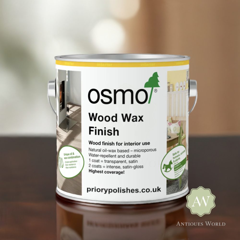 how to wax finish wood