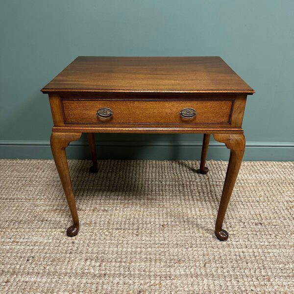 Stunning Edwardian Walnut Antique Low Boy