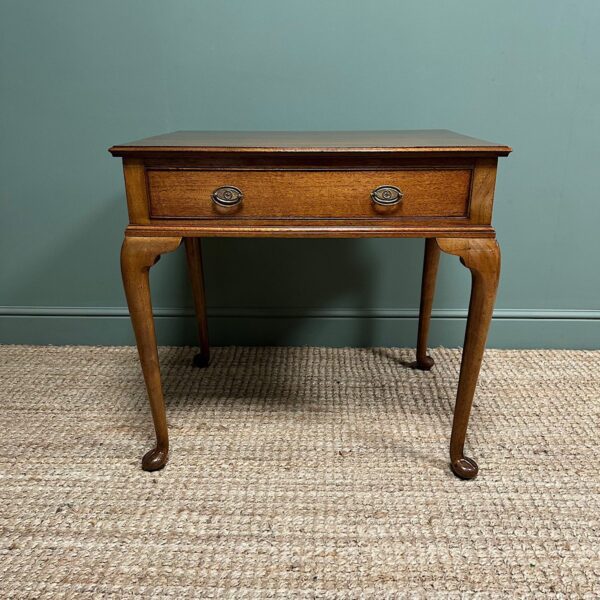 Stunning Edwardian Walnut Antique Low Boy