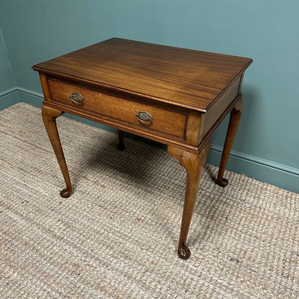 Stunning Edwardian Walnut Antique Low Boy