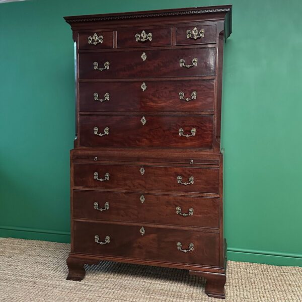 Superb Quality Large Georgian Mahogany Antique Chest