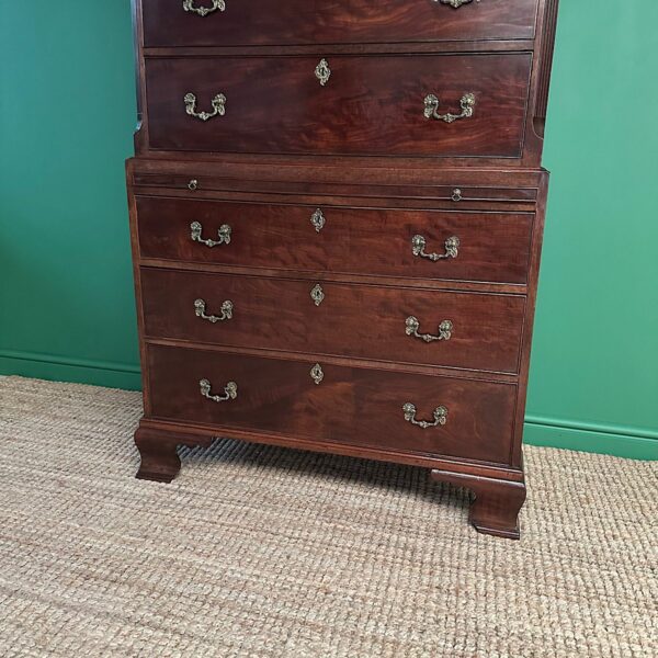 Superb Quality Large Georgian Mahogany Antique Chest