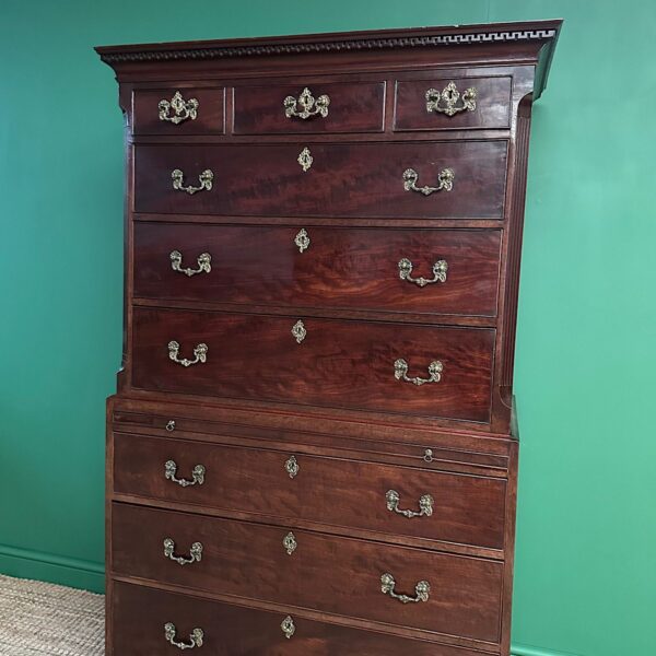 Superb Quality Large Georgian Mahogany Antique Chest