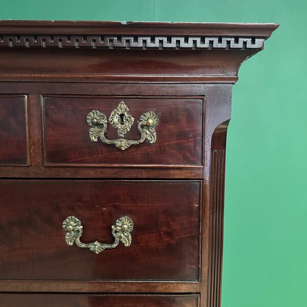 Superb Quality Large Georgian Mahogany Antique Chest