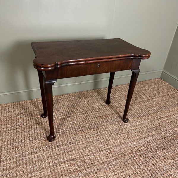 Unusual George III Antique Games Table