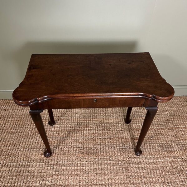 Unusual George III Antique Games Table