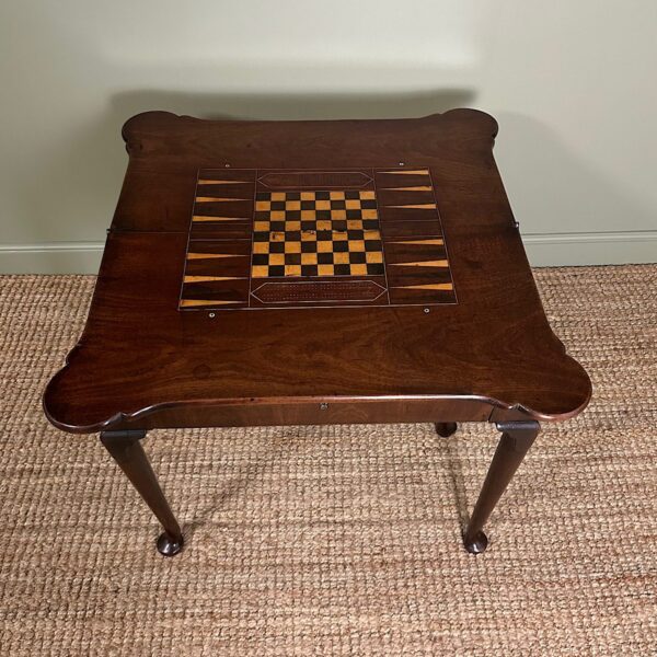 Unusual George III Antique Games Table