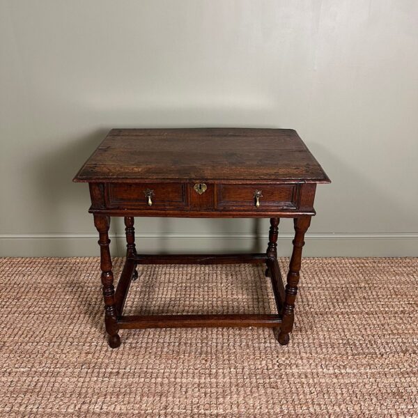 Stunning 18th Century Georgian Oak Antique Low Boy