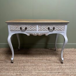 Decorative Painted Antique Writing Table