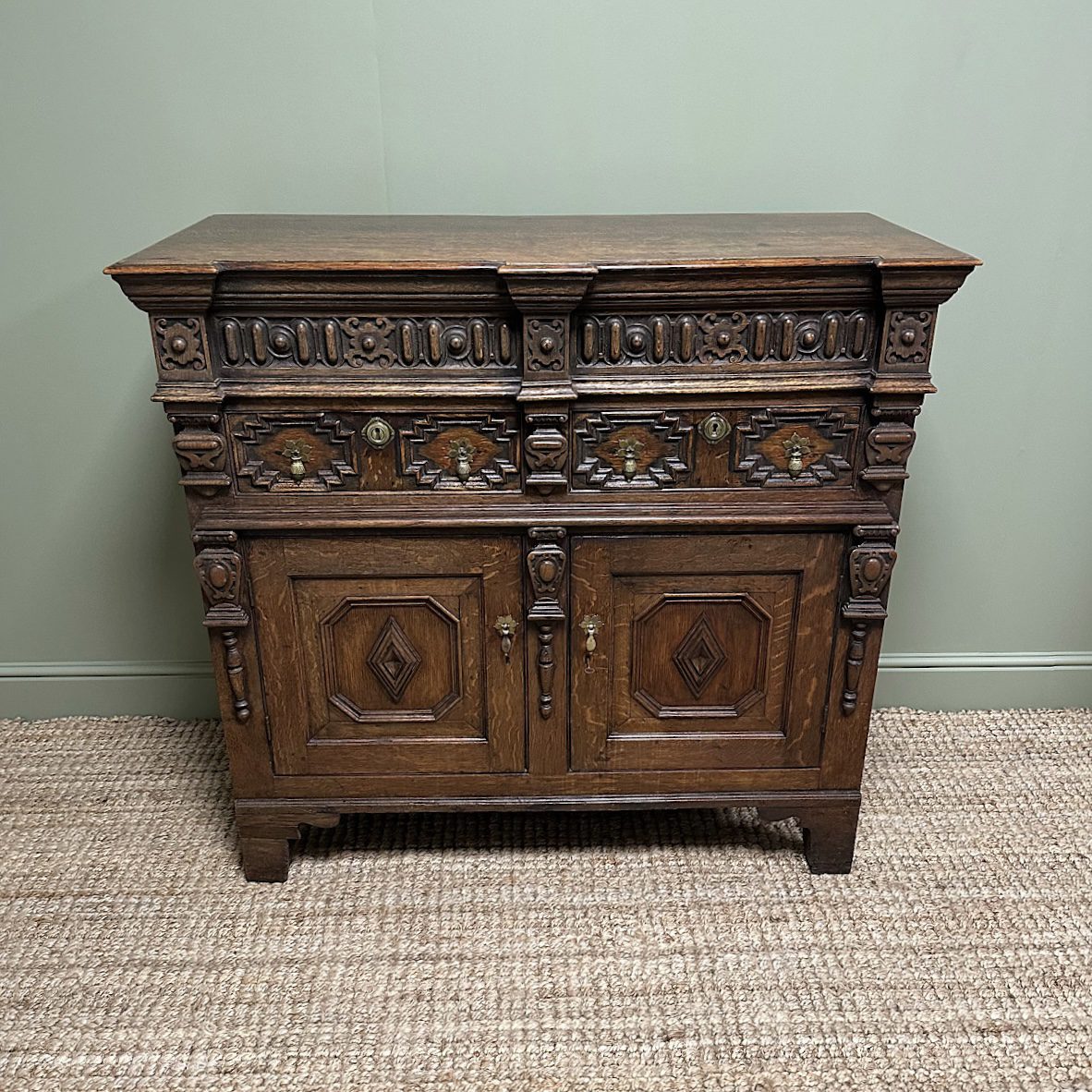 Antique deals oak chest