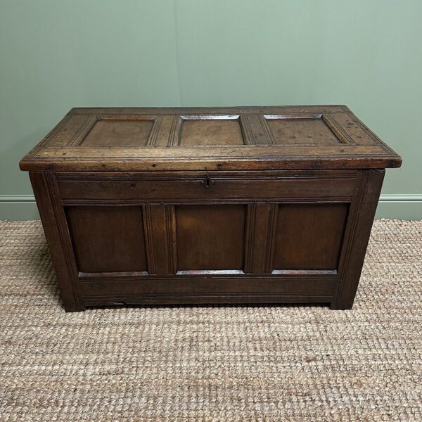 Country House Period Oak Antique Kist