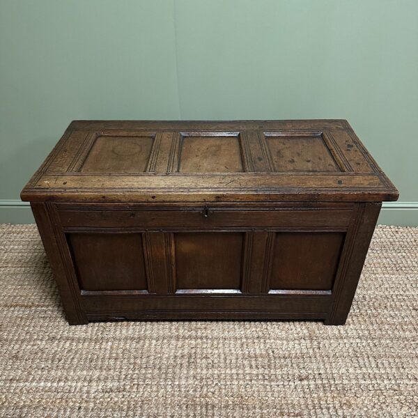 Country House Period Oak Antique Kist