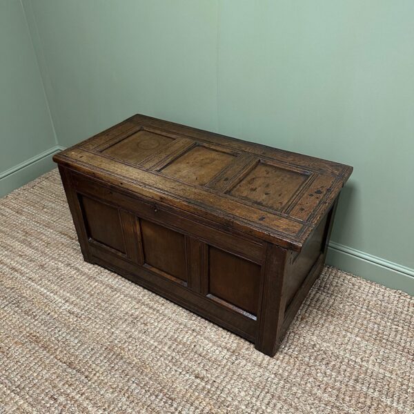 Country House Period Oak Antique Kist