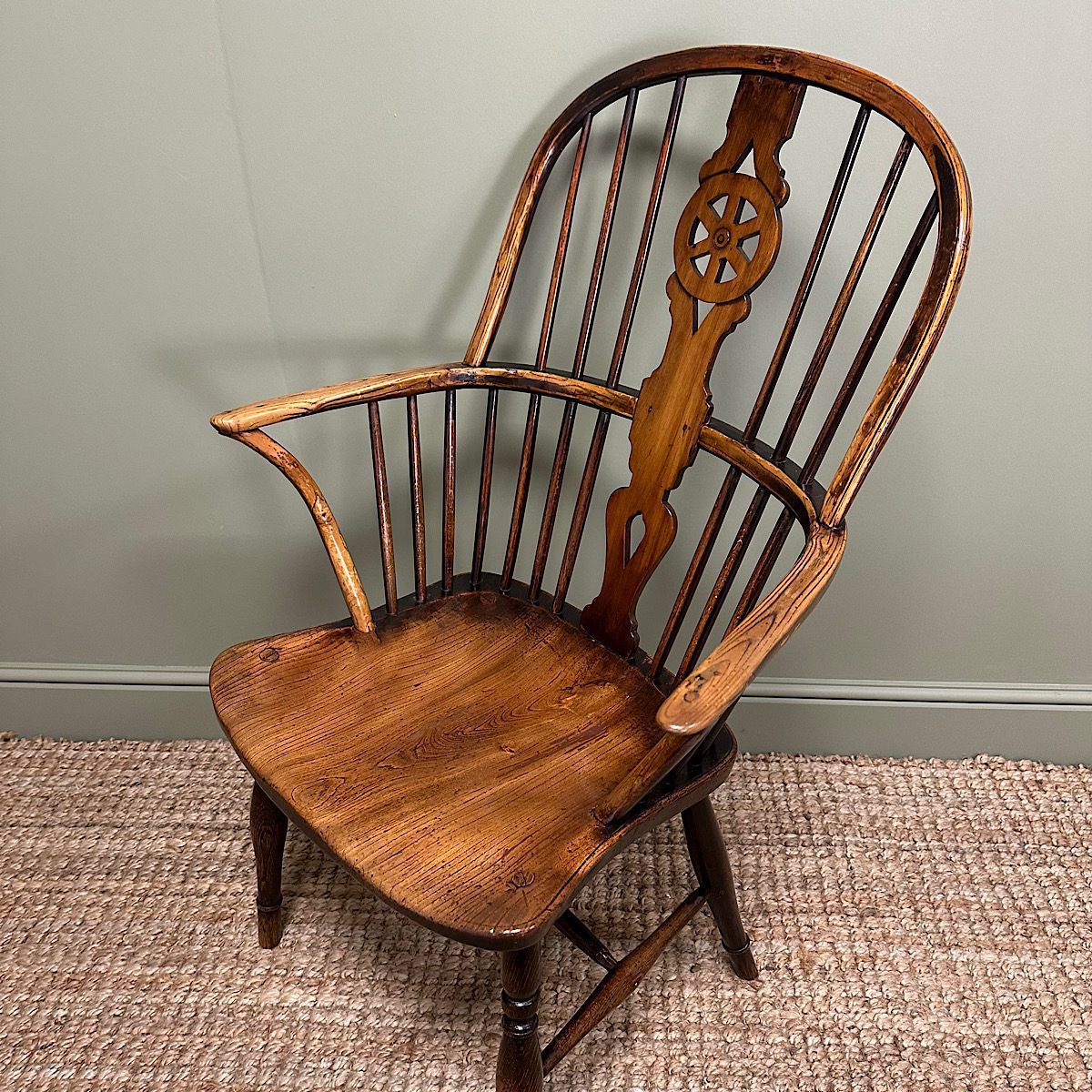 British Antique Wooden Chair 北欧風　カントリー Country House Antique English Windsor Chair - Antiques World