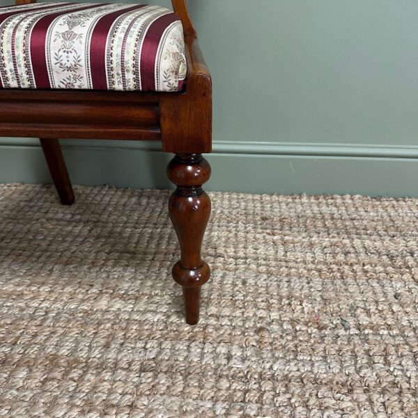 Elegant Set of 6 Victorian Mahogany Antique Balloon Back Chairs
