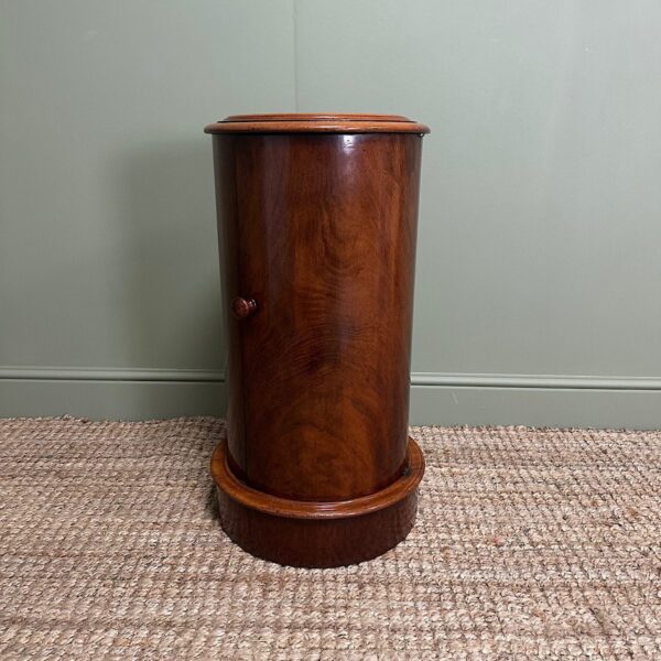 Stunning Victorian Antique Cylinder Cabinet
