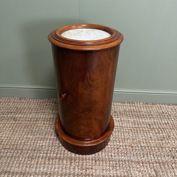Stunning Victorian Antique Cylinder Cabinet