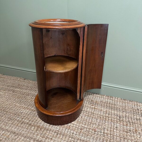 Stunning Victorian Antique Cylinder Cabinet
