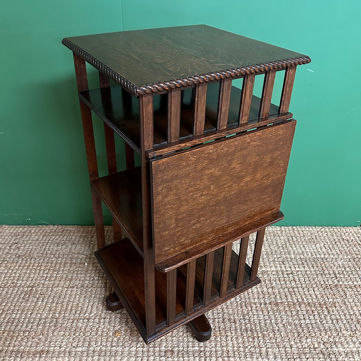 Antique Revolving Bookcase for Sale | Rotating Bookcase